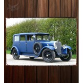 Металлическая табличка Delage DR70 Weymann Saloon